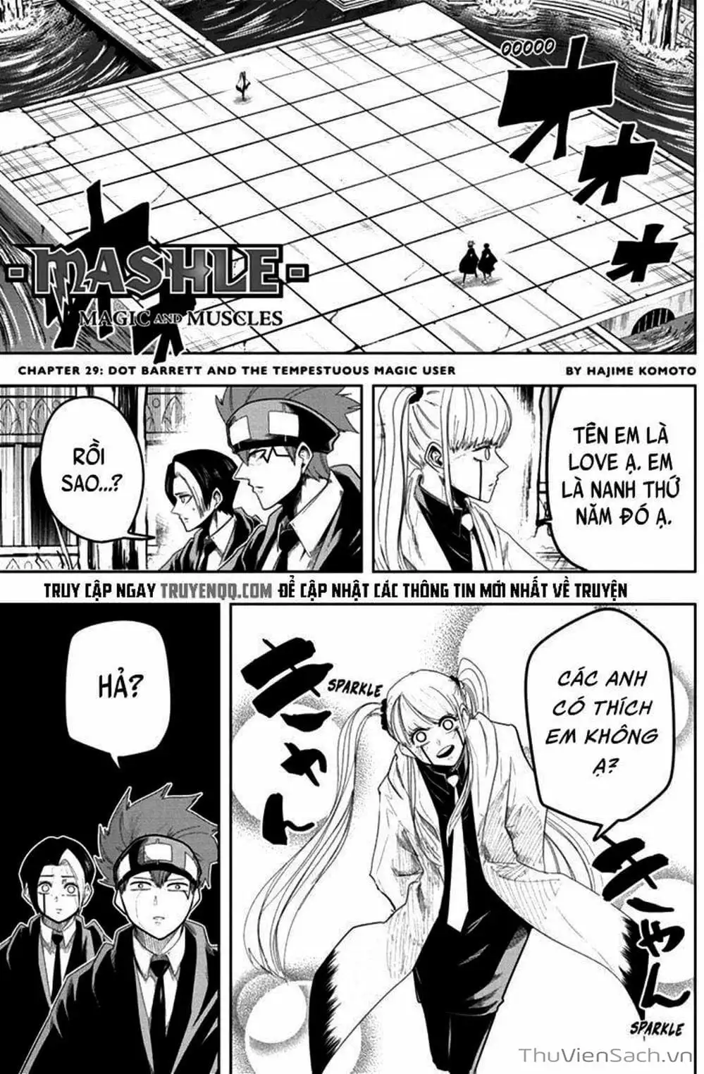 Truyện Tranh Mashle: Ma Thuật Và Cơ Bắp trang 4