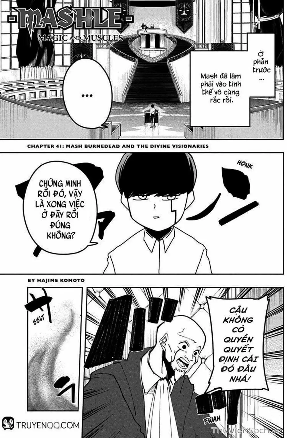 Truyện Tranh Mashle: Ma Thuật Và Cơ Bắp trang 4