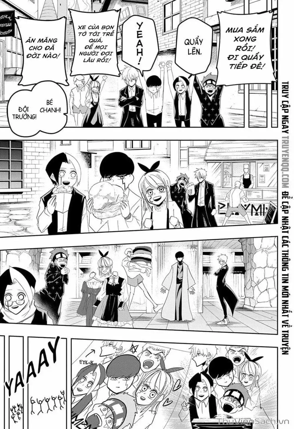 Truyện Tranh Mashle: Ma Thuật Và Cơ Bắp trang 4