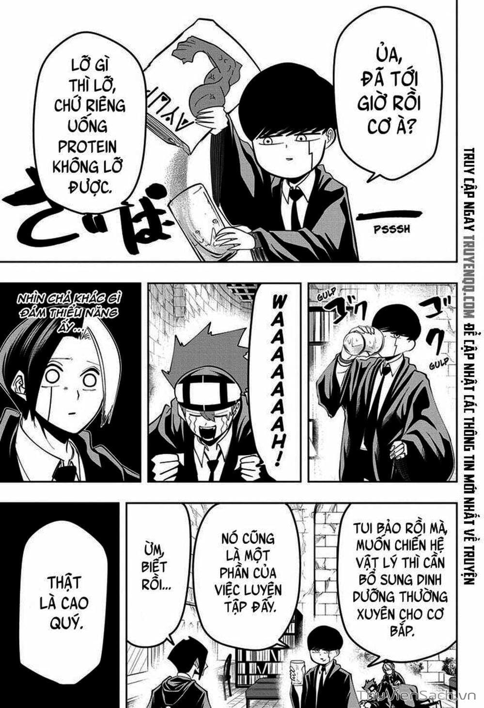 Truyện Tranh Mashle: Ma Thuật Và Cơ Bắp trang 4