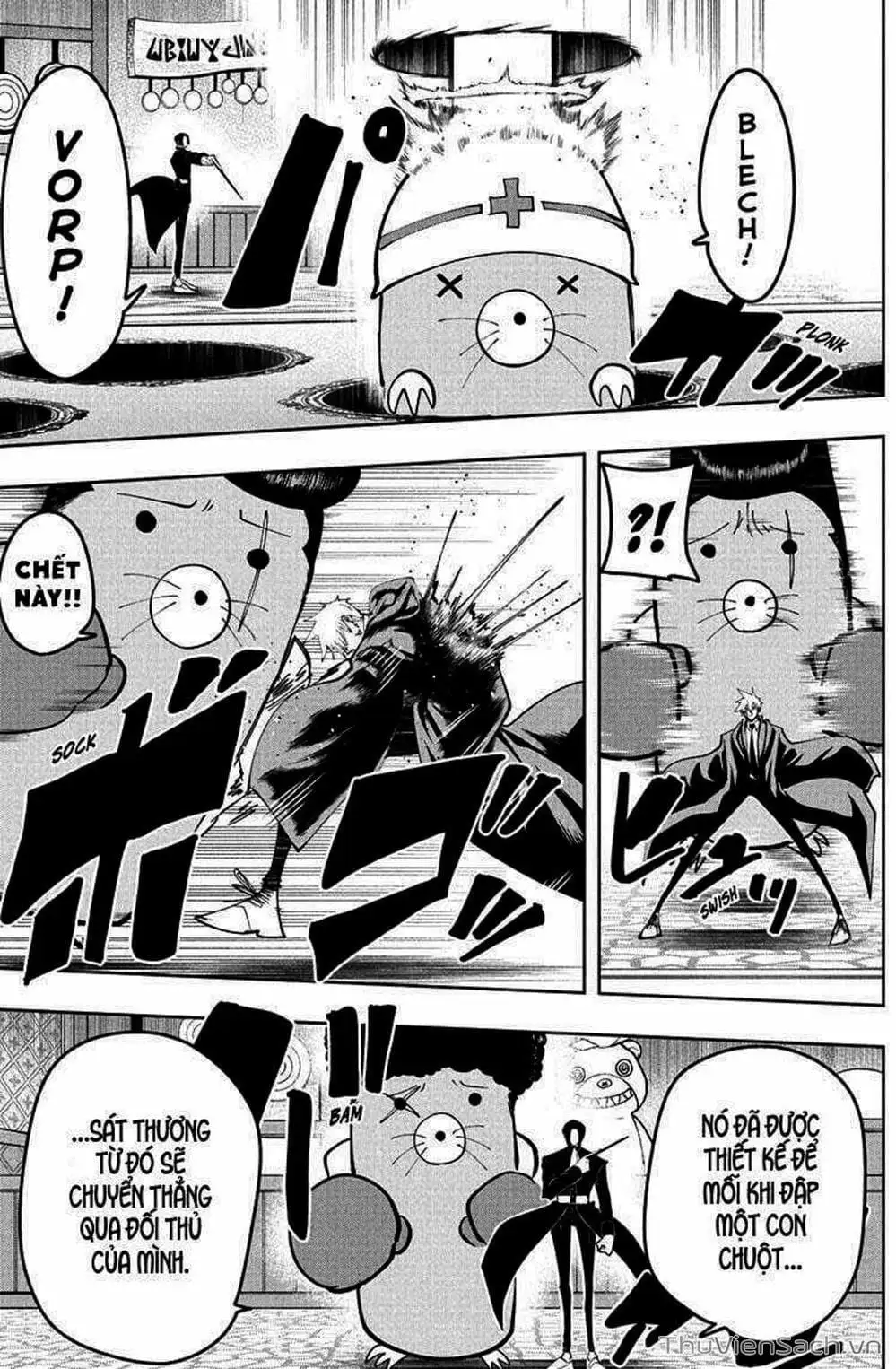 Truyện Tranh Mashle: Ma Thuật Và Cơ Bắp trang 4