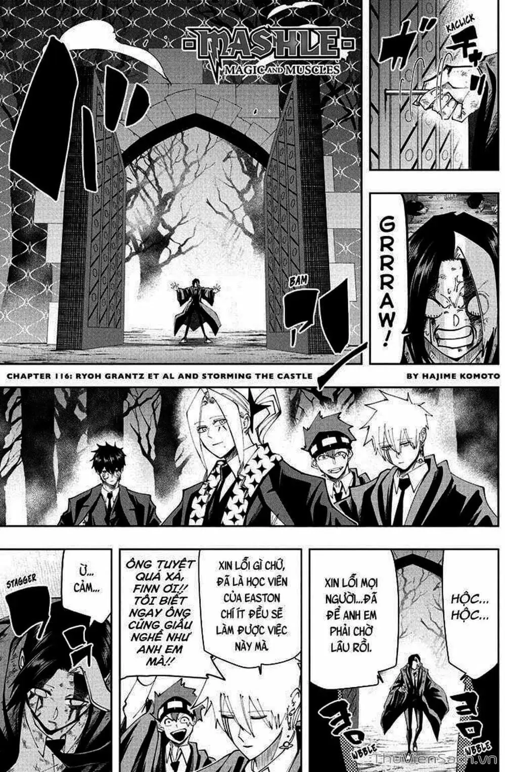 Truyện Tranh Mashle: Ma Thuật Và Cơ Bắp trang 4