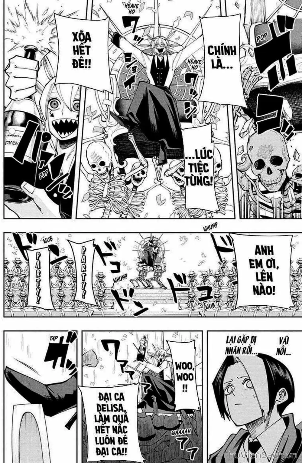 Truyện Tranh Mashle: Ma Thuật Và Cơ Bắp trang 4