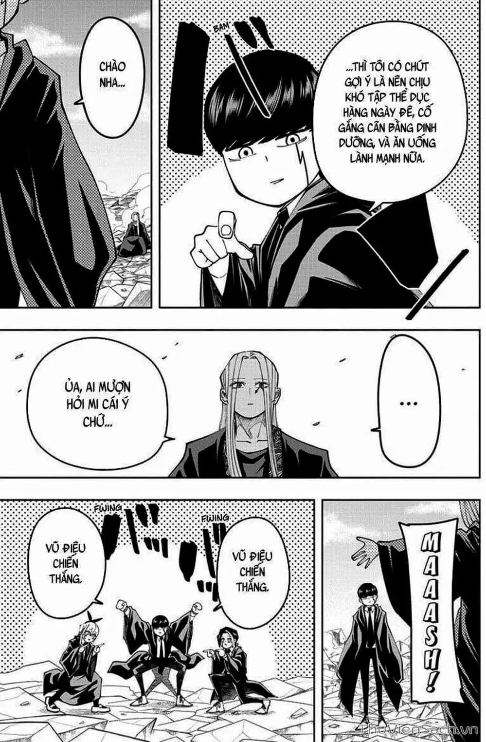 Truyện Tranh Mashle: Ma Thuật Và Cơ Bắp trang 4