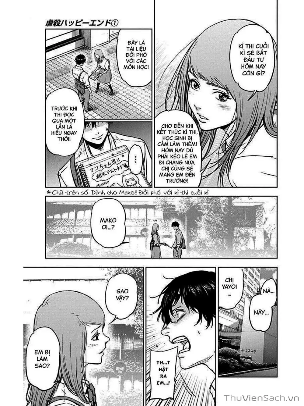 Truyện Tranh Lựa Chọn Đẫm Máu - Massacre Happy End trang 5