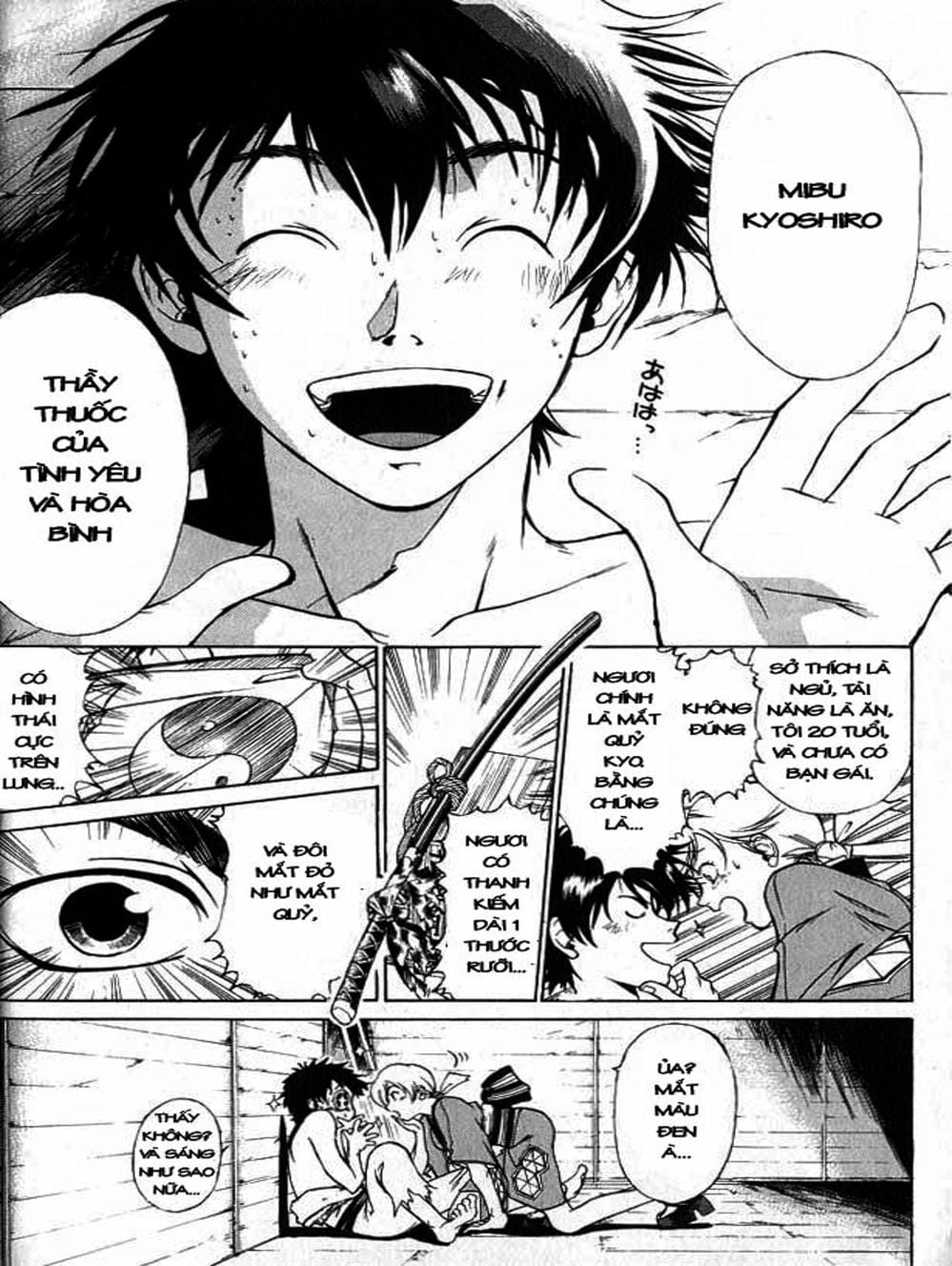 Truyện Tranh Mắt Quỷ Kyo - Samurai Deeper Kyo trang 3