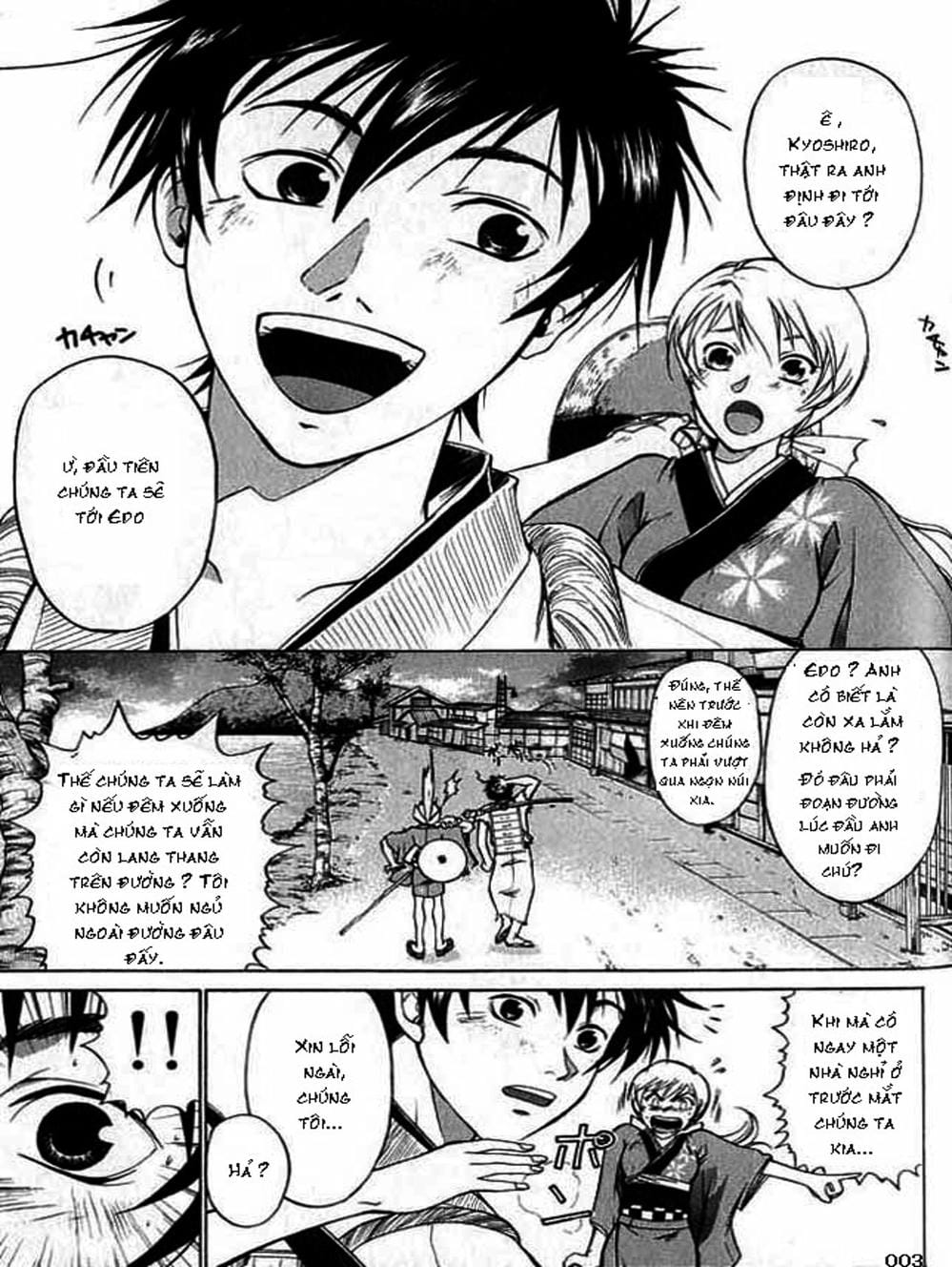 Truyện Tranh Mắt Quỷ Kyo - Samurai Deeper Kyo trang 3