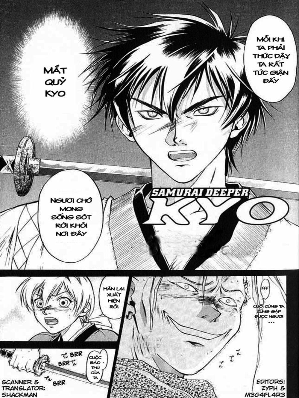 Truyện Tranh Mắt Quỷ Kyo - Samurai Deeper Kyo trang 3