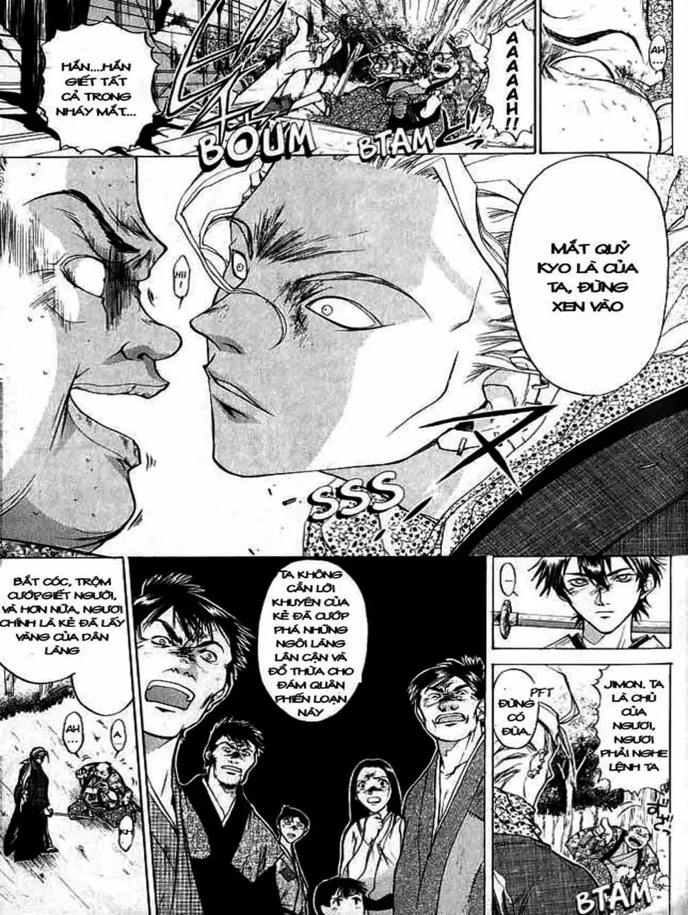 Truyện Tranh Mắt Quỷ Kyo - Samurai Deeper Kyo trang 3