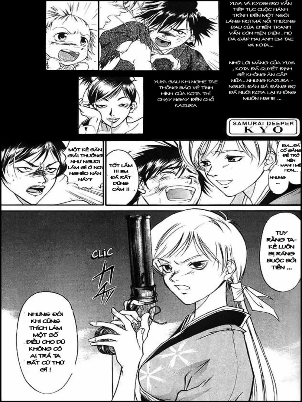 Truyện Tranh Mắt Quỷ Kyo - Samurai Deeper Kyo trang 3