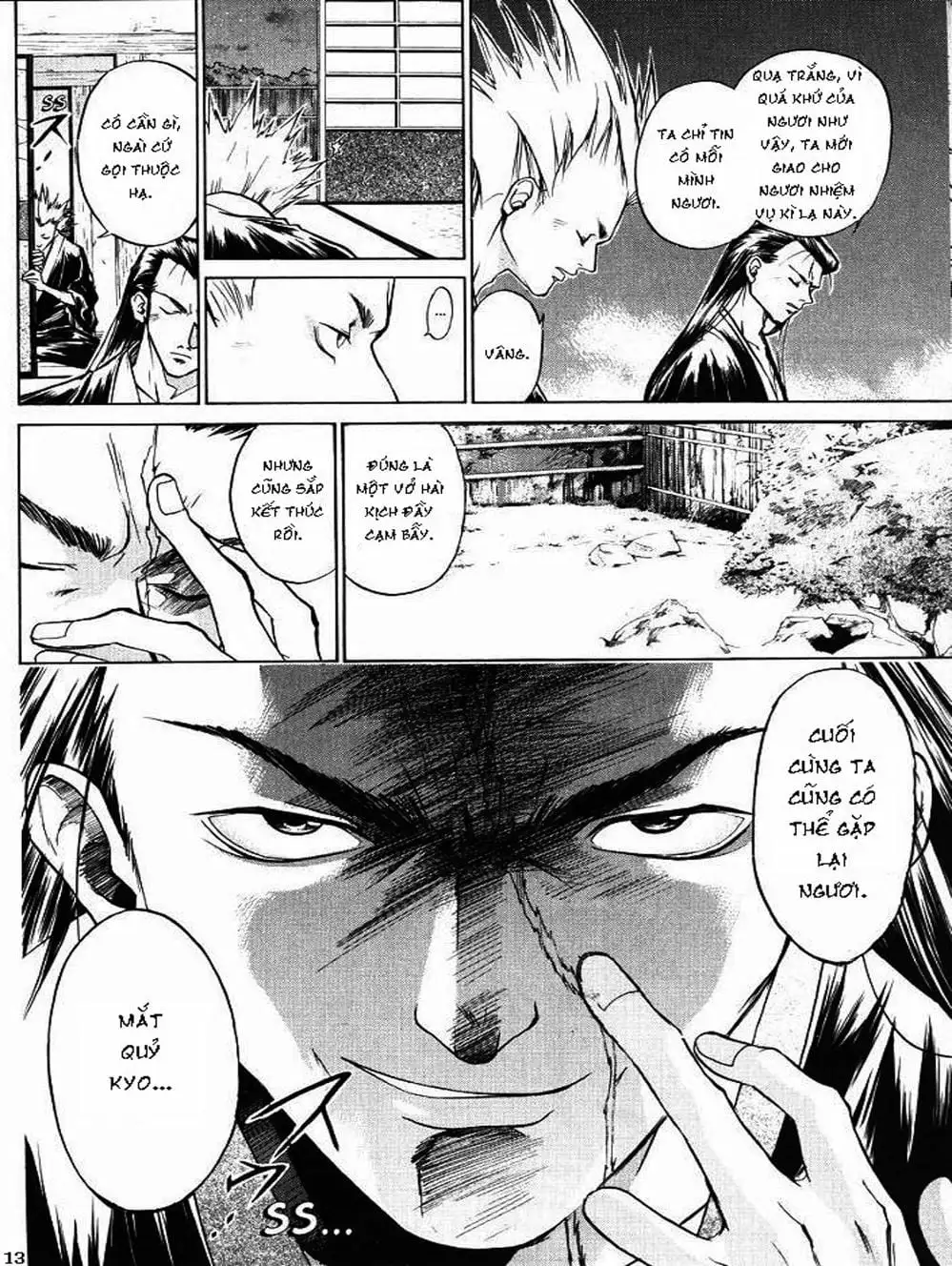 Truyện Tranh Mắt Quỷ Kyo - Samurai Deeper Kyo trang 3