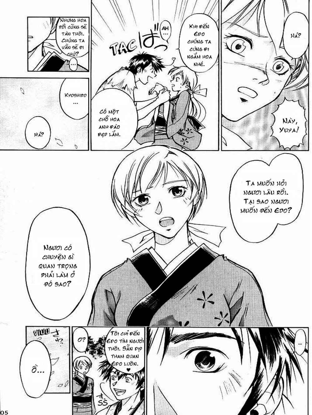 Truyện Tranh Mắt Quỷ Kyo - Samurai Deeper Kyo trang 3