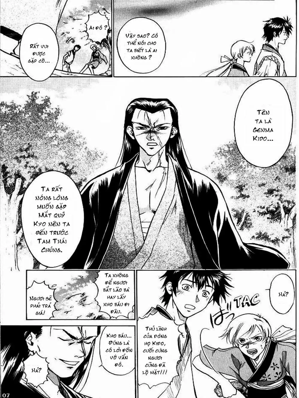 Truyện Tranh Mắt Quỷ Kyo - Samurai Deeper Kyo trang 3