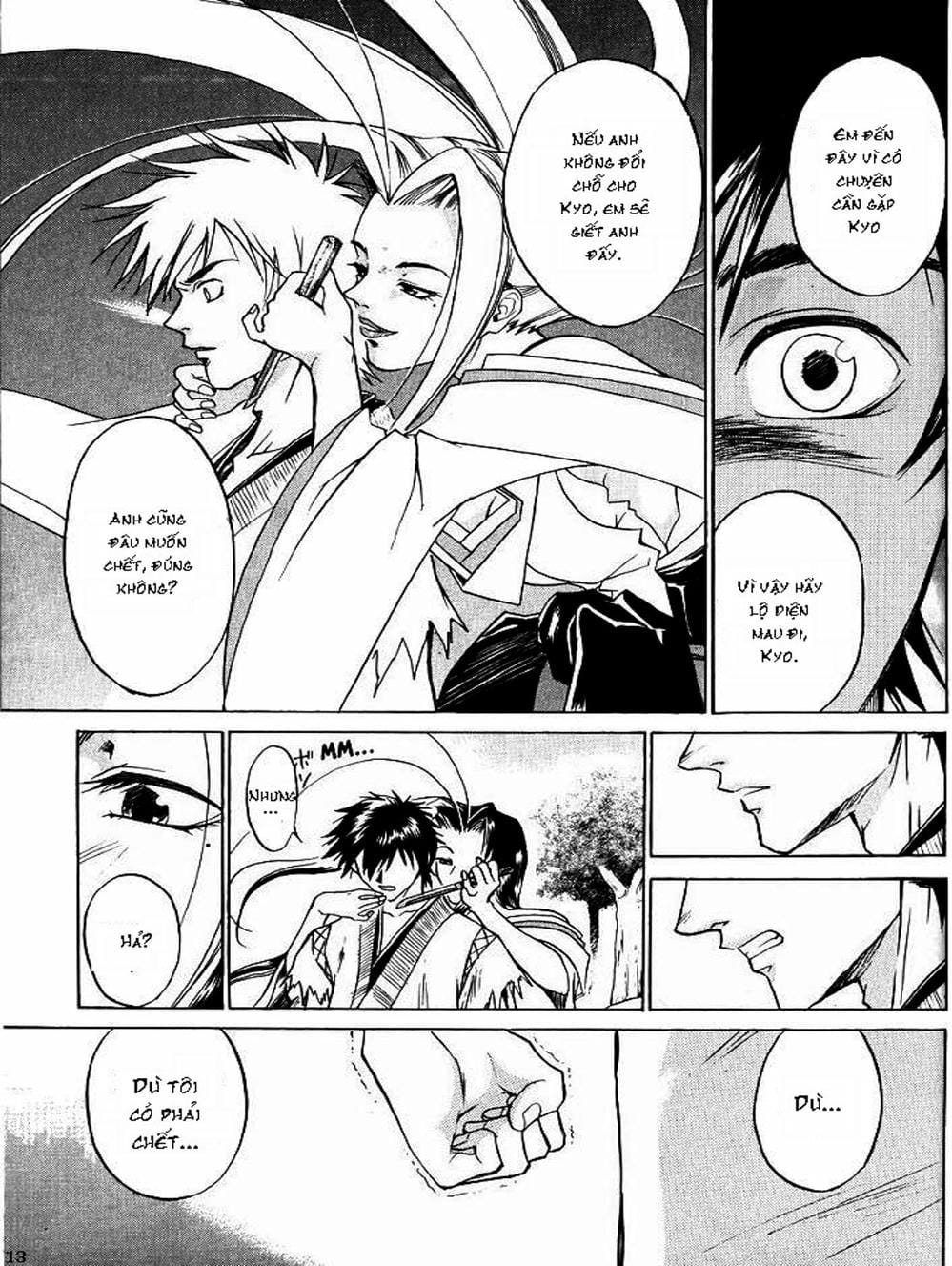 Truyện Tranh Mắt Quỷ Kyo - Samurai Deeper Kyo trang 3