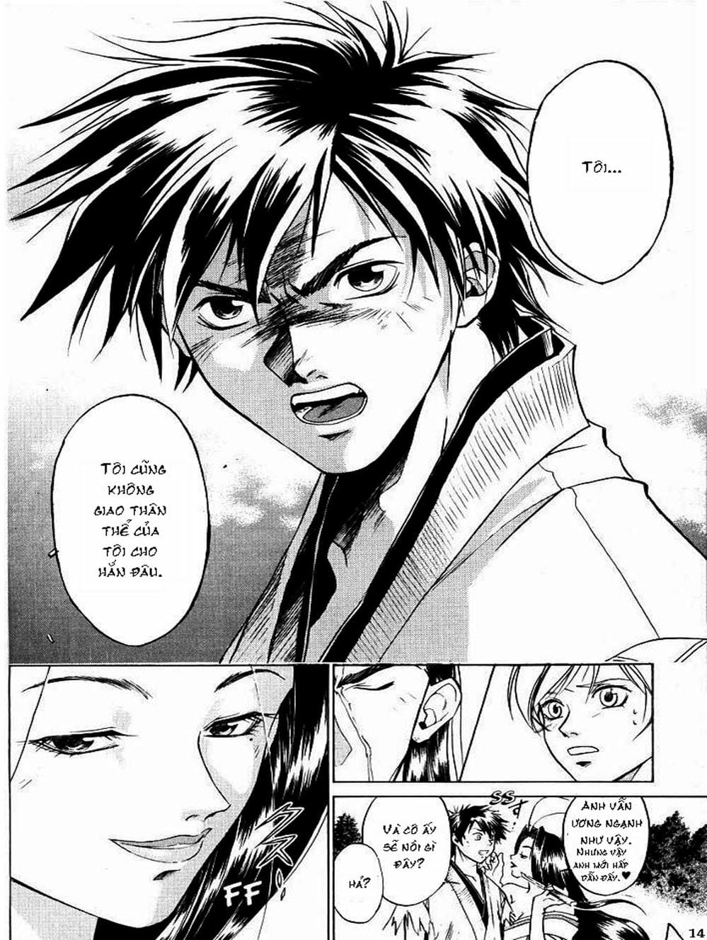 Truyện Tranh Mắt Quỷ Kyo - Samurai Deeper Kyo trang 3