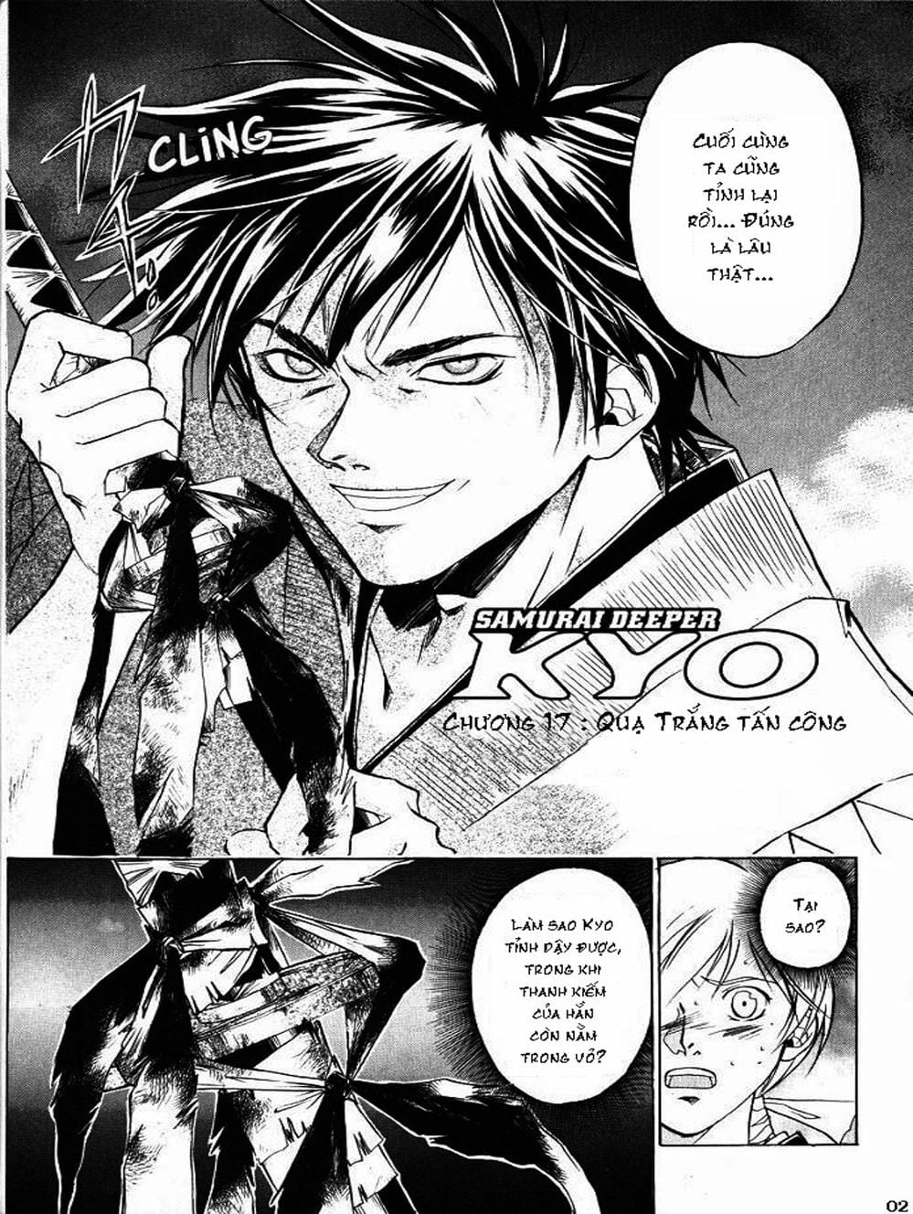 Truyện Tranh Mắt Quỷ Kyo - Samurai Deeper Kyo trang 3