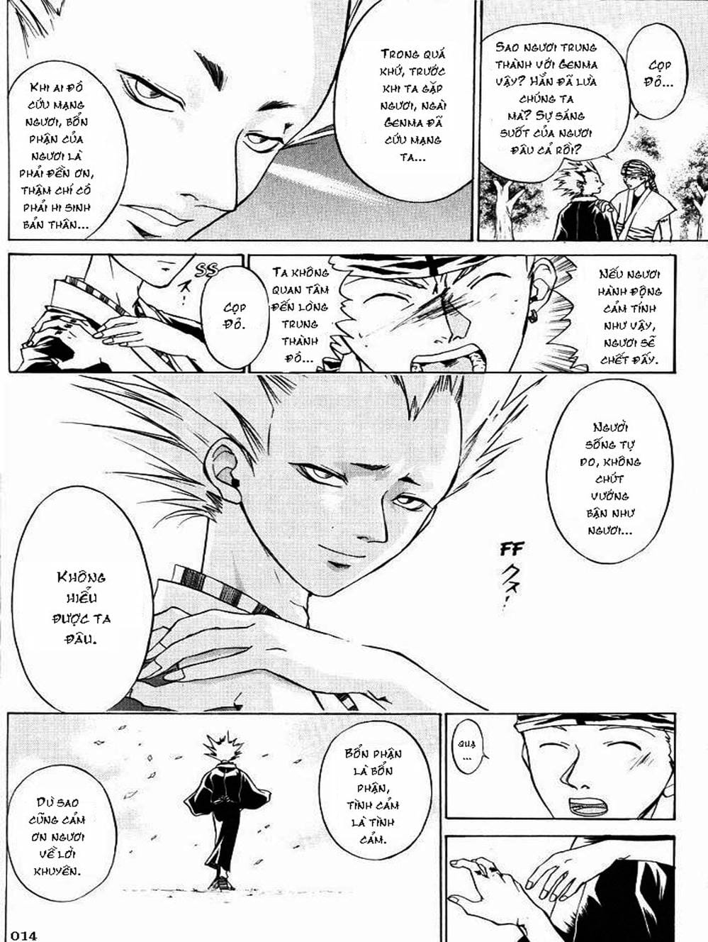 Truyện Tranh Mắt Quỷ Kyo - Samurai Deeper Kyo trang 3