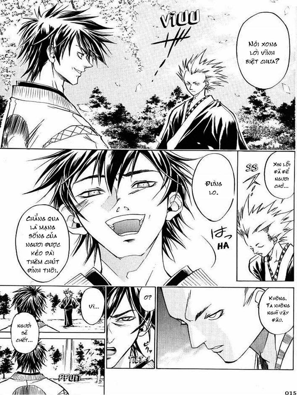 Truyện Tranh Mắt Quỷ Kyo - Samurai Deeper Kyo trang 3