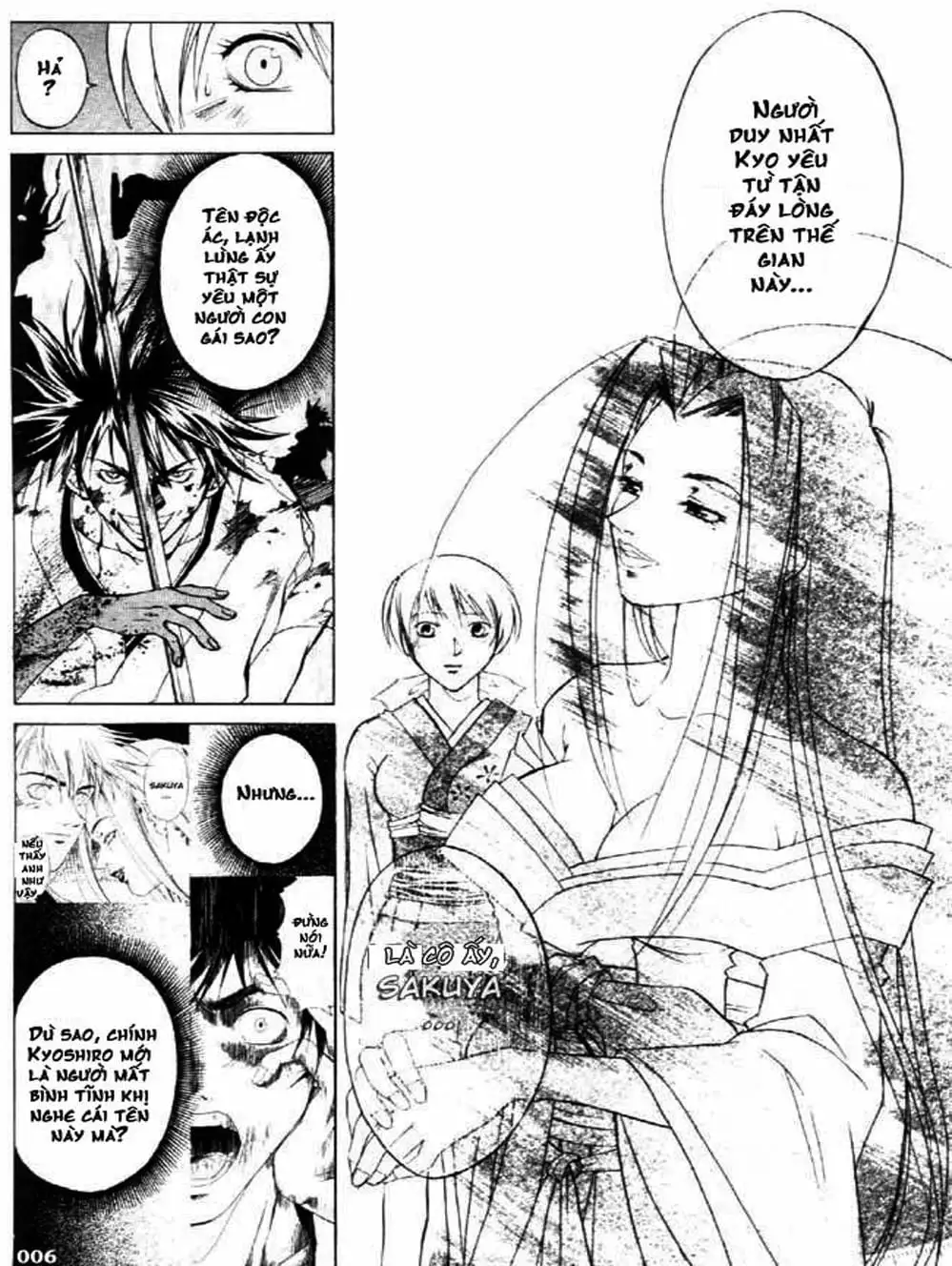 Truyện Tranh Mắt Quỷ Kyo - Samurai Deeper Kyo trang 3