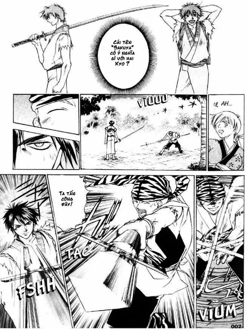 Truyện Tranh Mắt Quỷ Kyo - Samurai Deeper Kyo trang 3