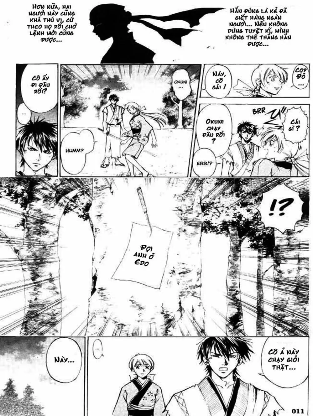 Truyện Tranh Mắt Quỷ Kyo - Samurai Deeper Kyo trang 3