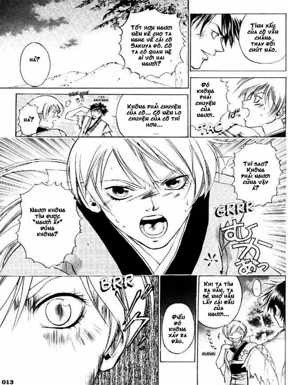 Truyện Tranh Mắt Quỷ Kyo - Samurai Deeper Kyo trang 3