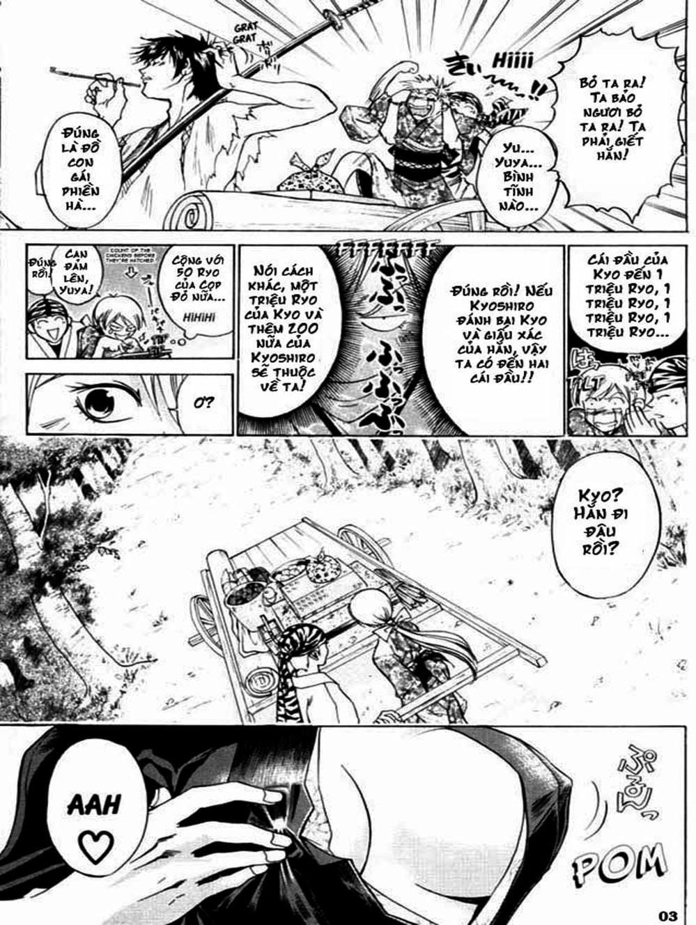 Truyện Tranh Mắt Quỷ Kyo - Samurai Deeper Kyo trang 3