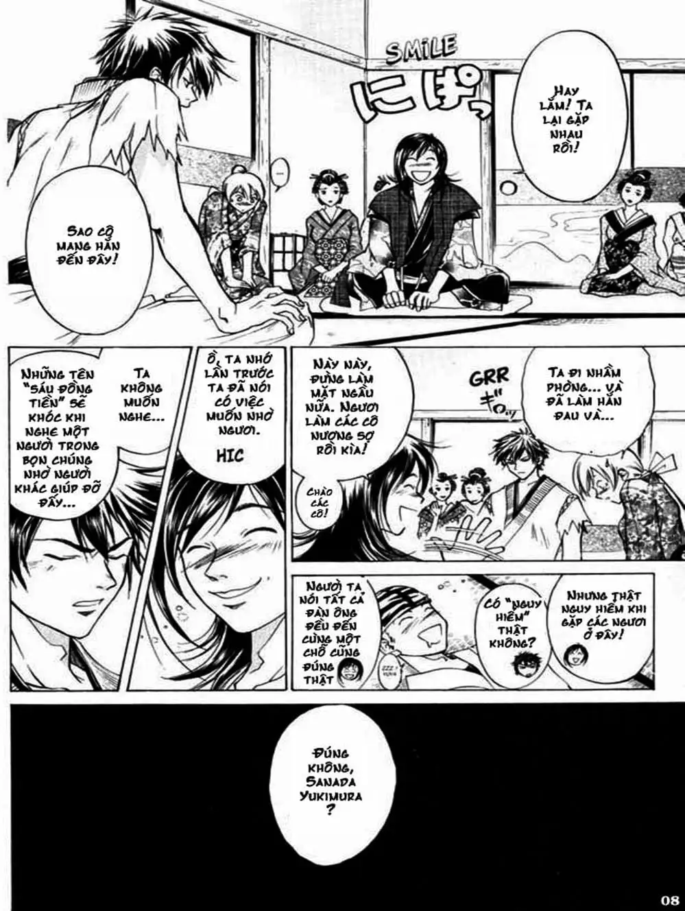 Truyện Tranh Mắt Quỷ Kyo - Samurai Deeper Kyo trang 3