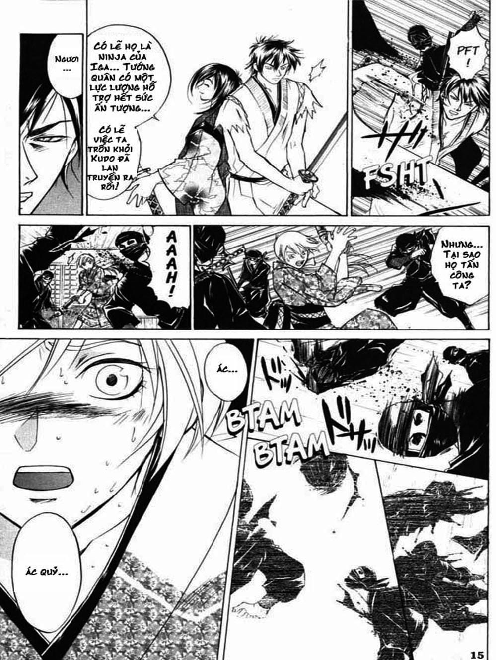 Truyện Tranh Mắt Quỷ Kyo - Samurai Deeper Kyo trang 3