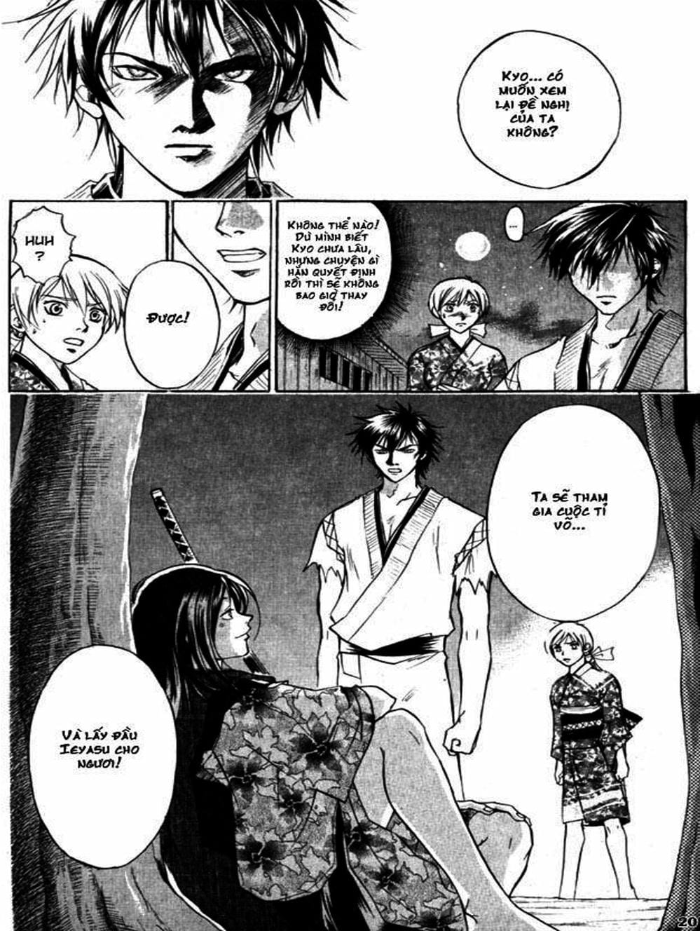 Truyện Tranh Mắt Quỷ Kyo - Samurai Deeper Kyo trang 3