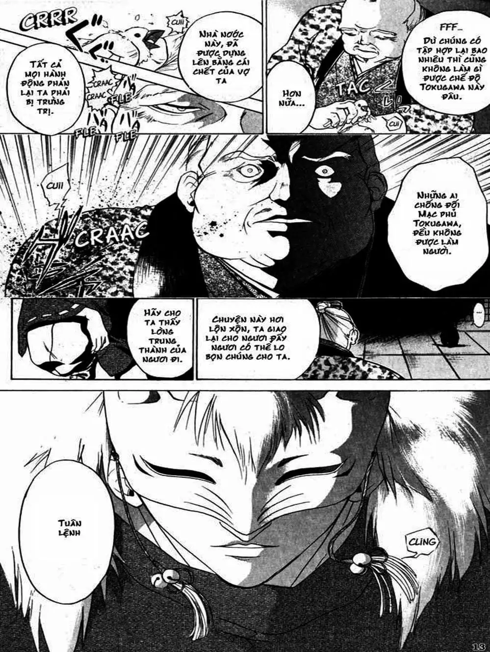 Truyện Tranh Mắt Quỷ Kyo - Samurai Deeper Kyo trang 3