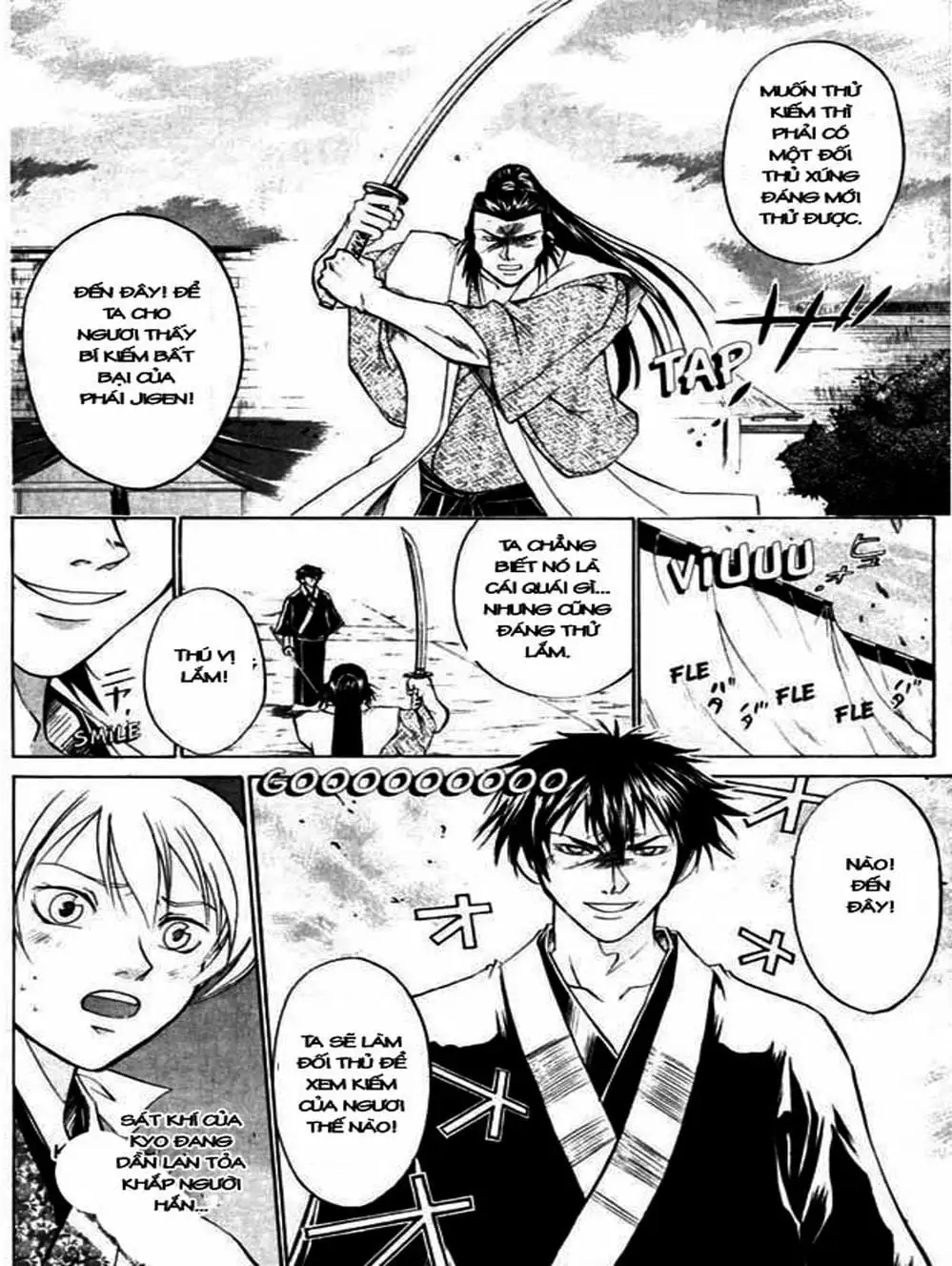 Truyện Tranh Mắt Quỷ Kyo - Samurai Deeper Kyo trang 3