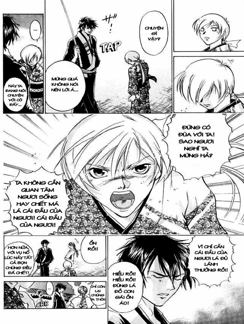 Truyện Tranh Mắt Quỷ Kyo - Samurai Deeper Kyo trang 3