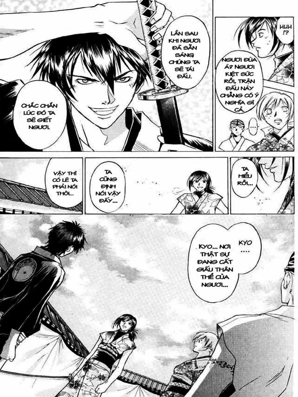 Truyện Tranh Mắt Quỷ Kyo - Samurai Deeper Kyo trang 3