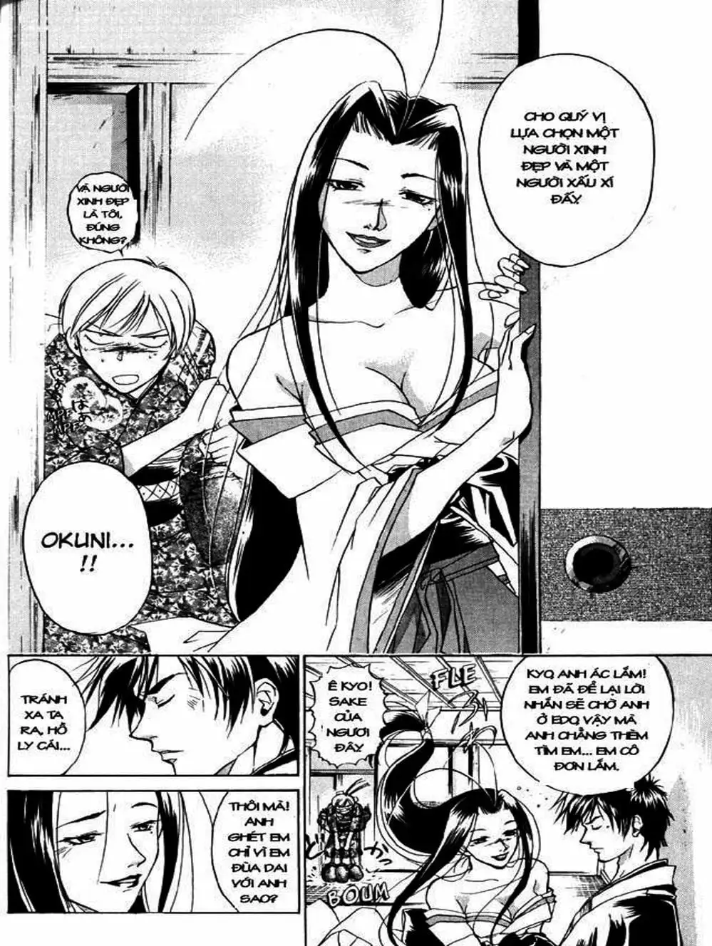 Truyện Tranh Mắt Quỷ Kyo - Samurai Deeper Kyo trang 3