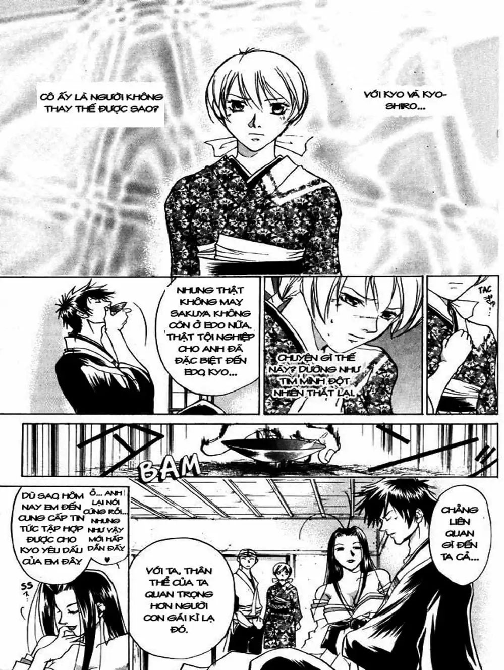 Truyện Tranh Mắt Quỷ Kyo - Samurai Deeper Kyo trang 3