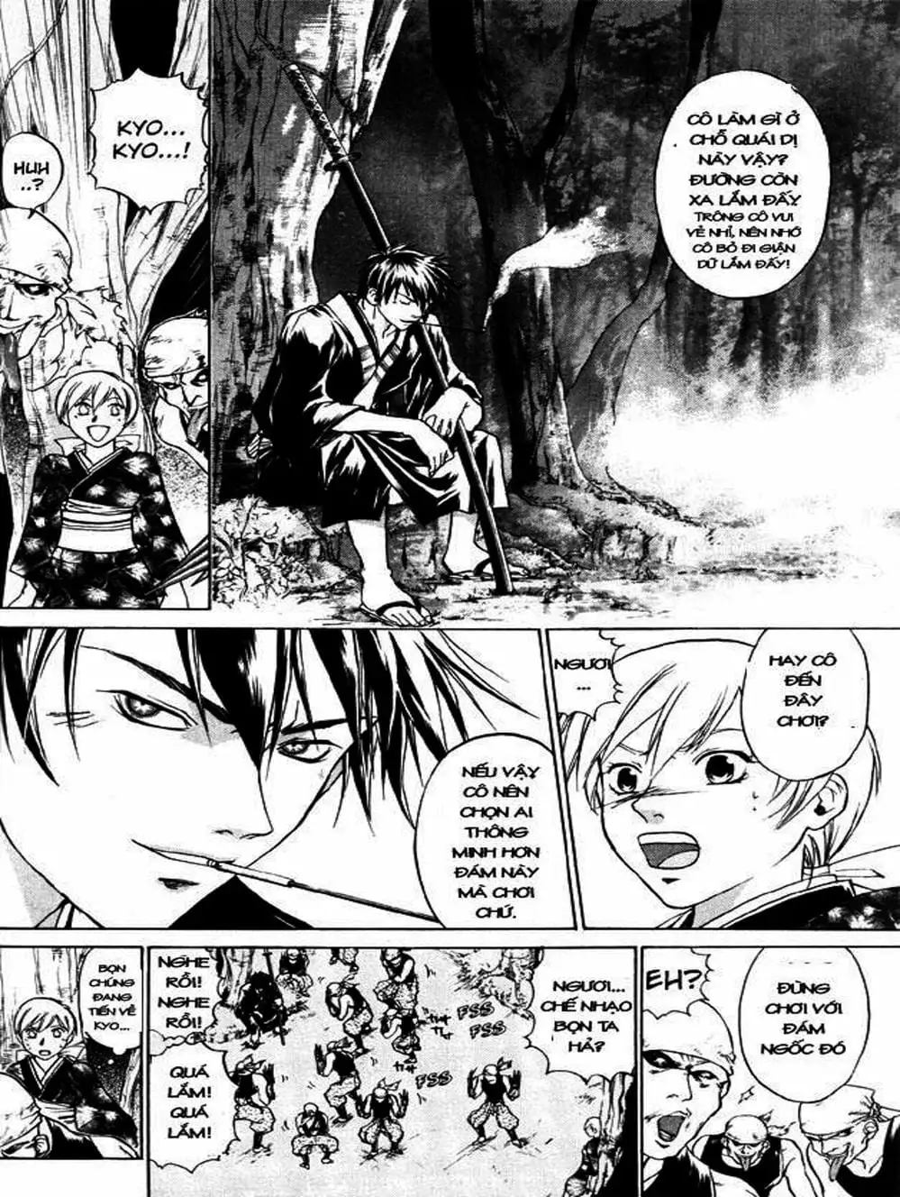 Truyện Tranh Mắt Quỷ Kyo - Samurai Deeper Kyo trang 3