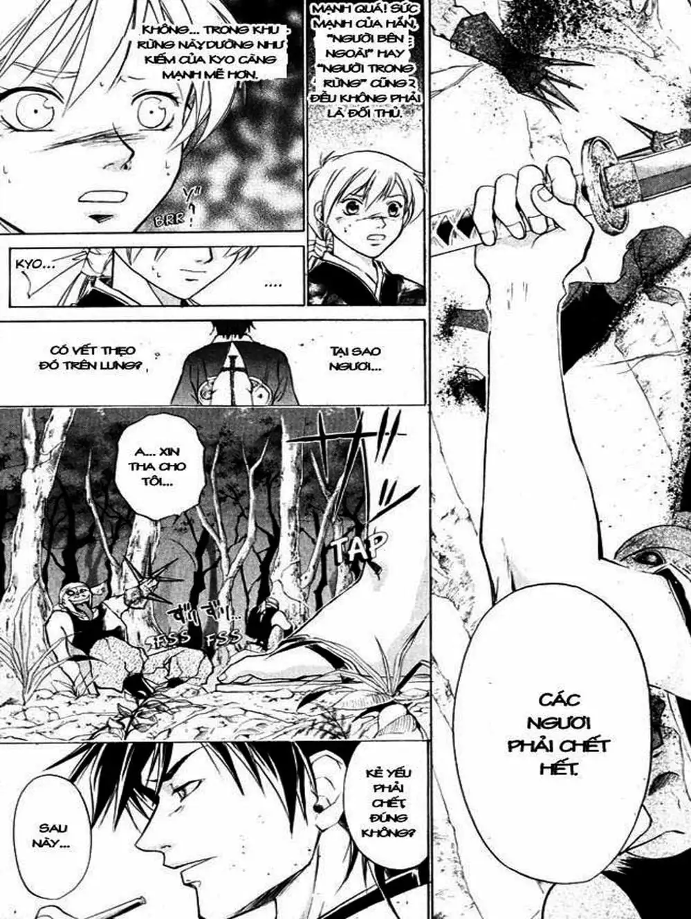 Truyện Tranh Mắt Quỷ Kyo - Samurai Deeper Kyo trang 3