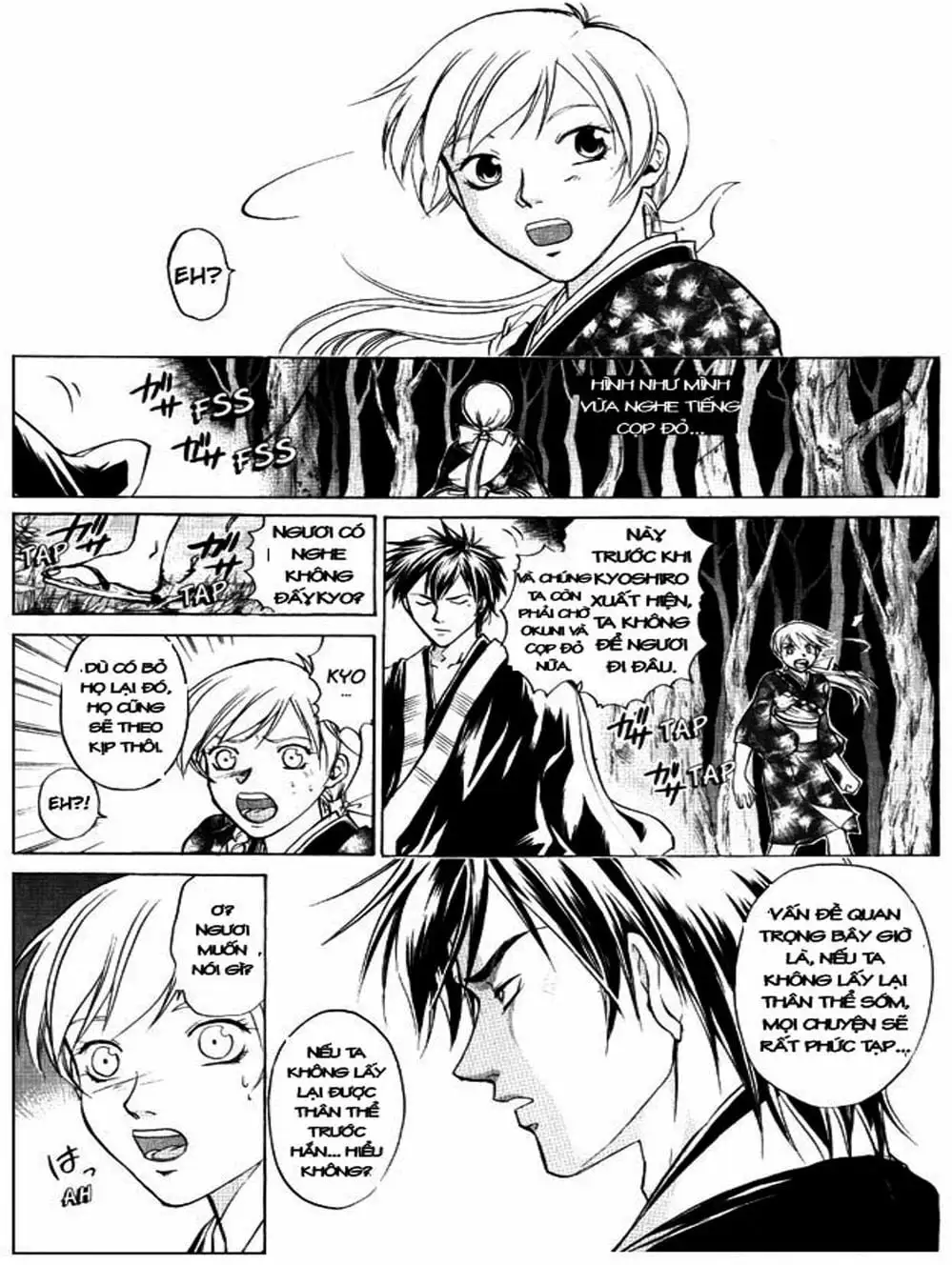 Truyện Tranh Mắt Quỷ Kyo - Samurai Deeper Kyo trang 3