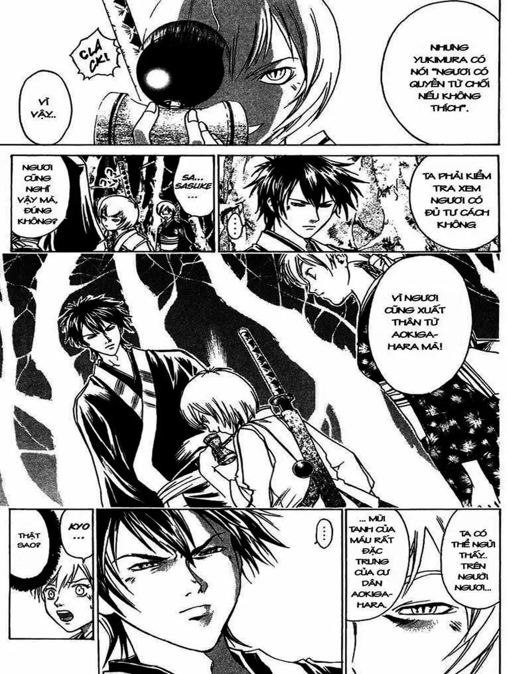 Truyện Tranh Mắt Quỷ Kyo - Samurai Deeper Kyo trang 3