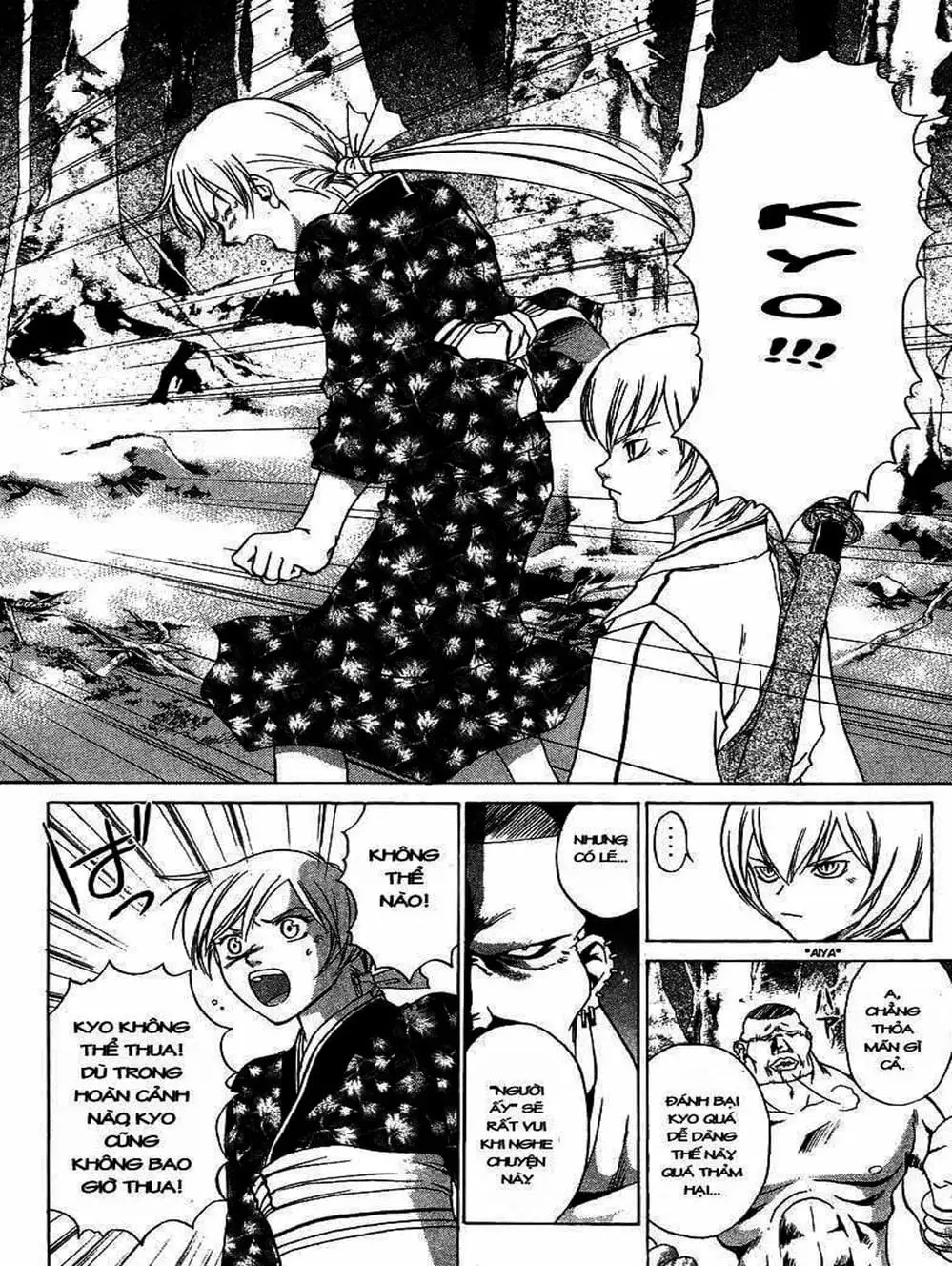 Truyện Tranh Mắt Quỷ Kyo - Samurai Deeper Kyo trang 3