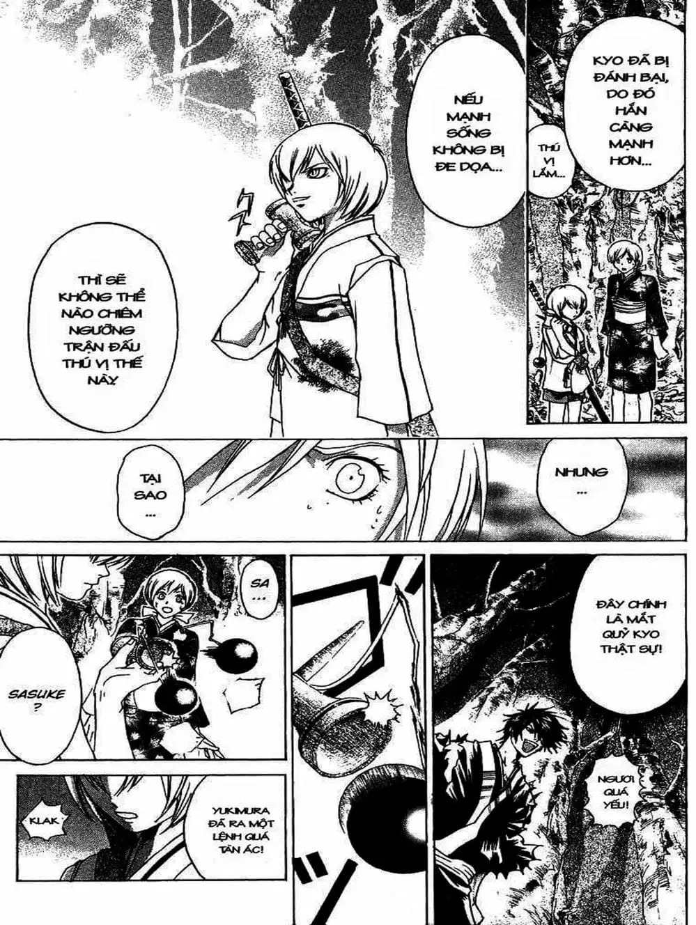 Truyện Tranh Mắt Quỷ Kyo - Samurai Deeper Kyo trang 3