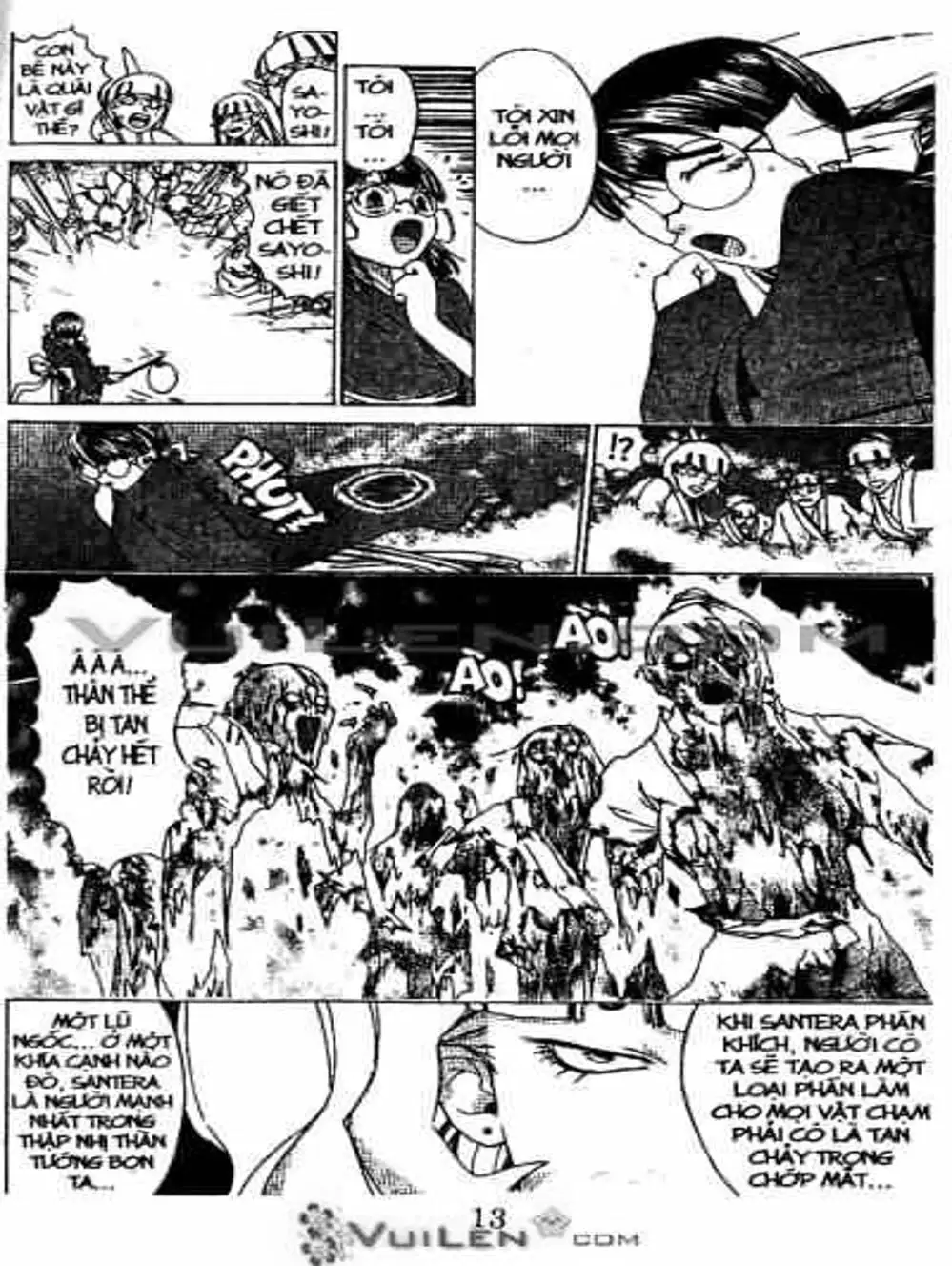 Truyện Tranh Mắt Quỷ Kyo - Samurai Deeper Kyo trang 3