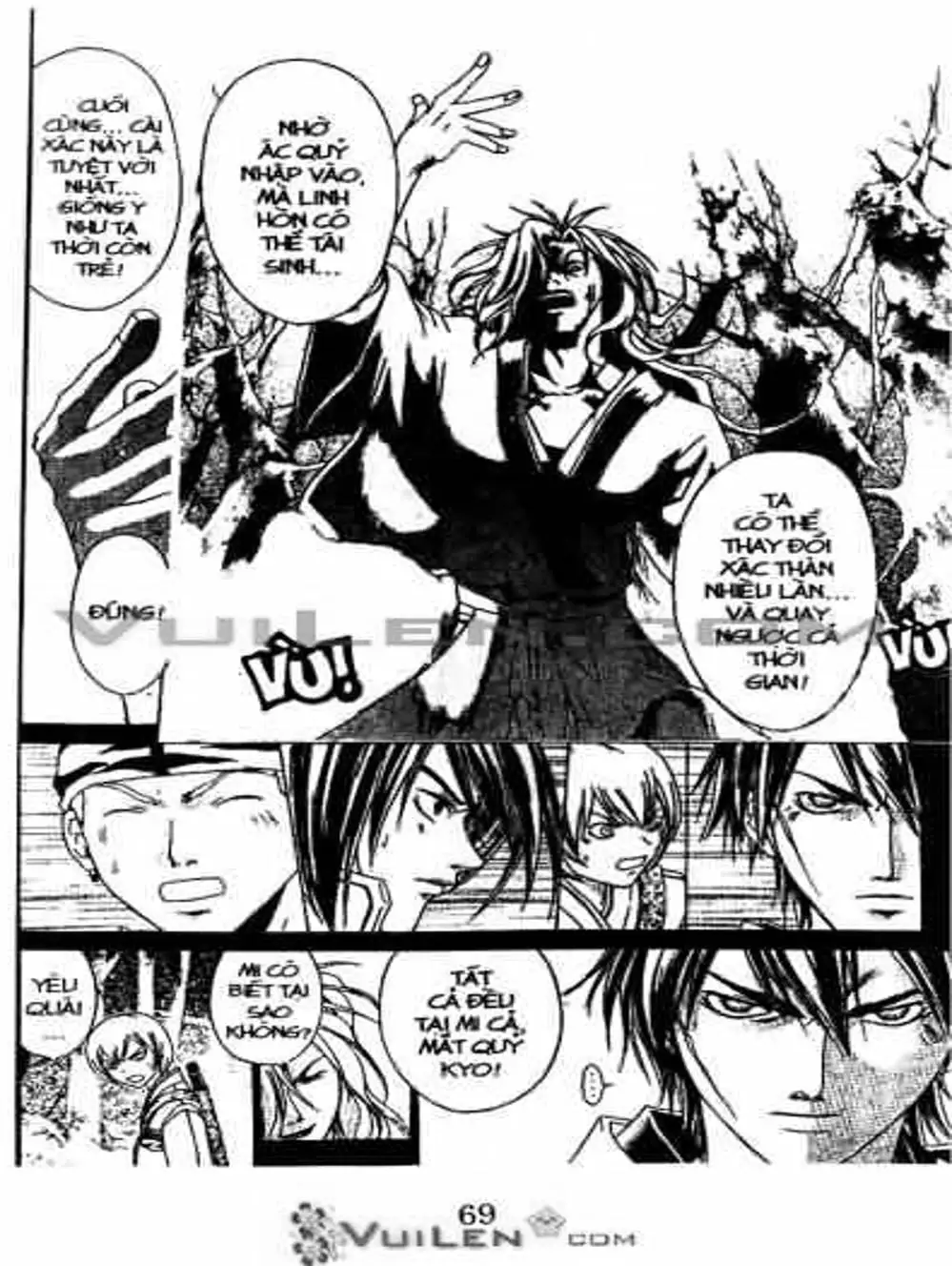 Truyện Tranh Mắt Quỷ Kyo - Samurai Deeper Kyo trang 3