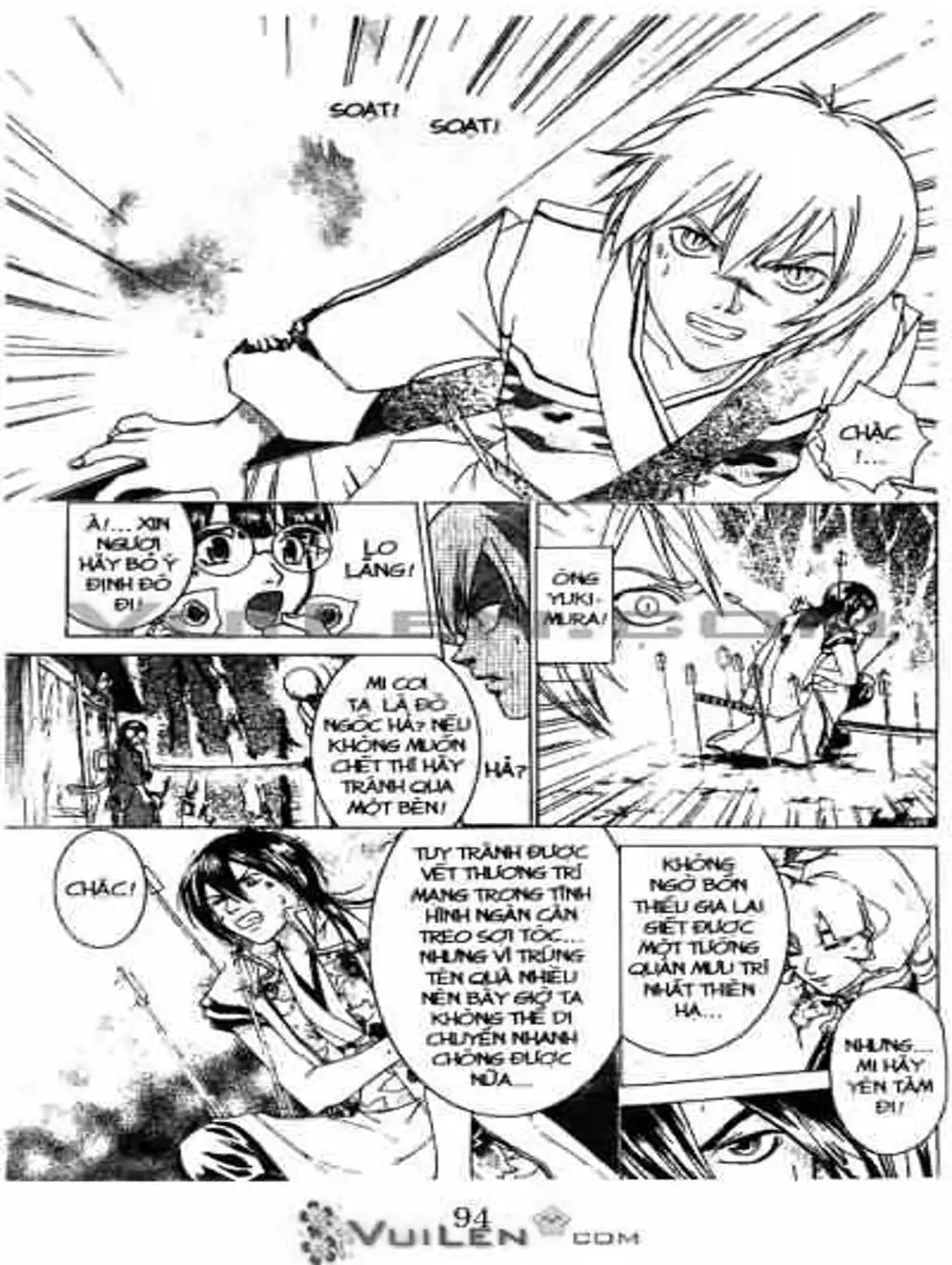 Truyện Tranh Mắt Quỷ Kyo - Samurai Deeper Kyo trang 3