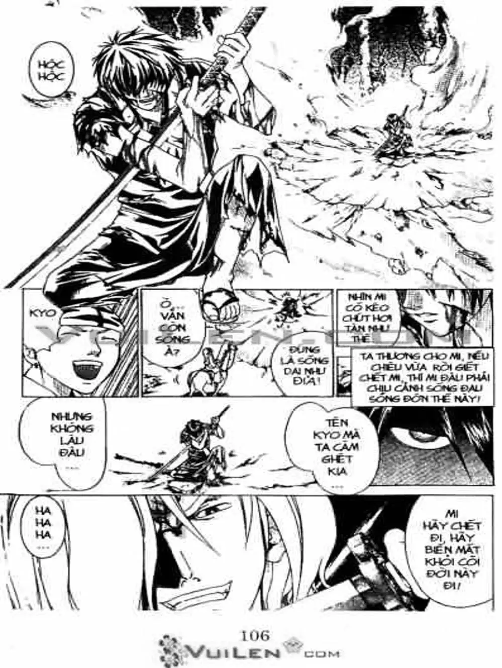 Truyện Tranh Mắt Quỷ Kyo - Samurai Deeper Kyo trang 3