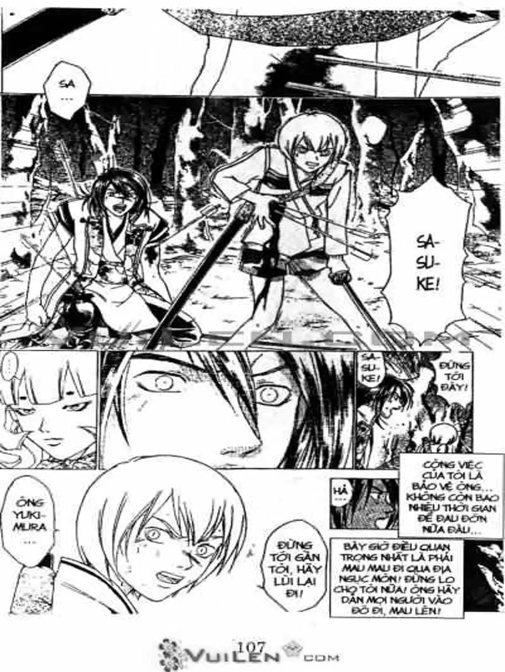 Truyện Tranh Mắt Quỷ Kyo - Samurai Deeper Kyo trang 3