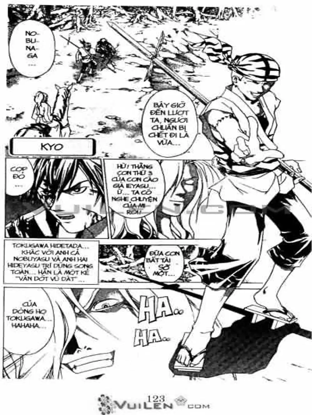 Truyện Tranh Mắt Quỷ Kyo - Samurai Deeper Kyo trang 3