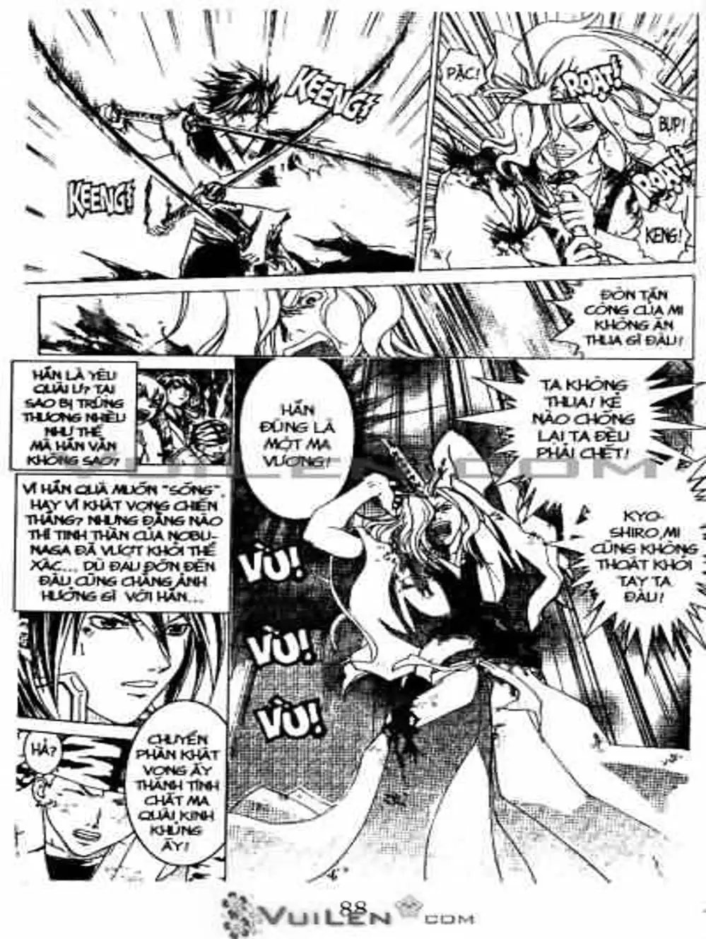 Truyện Tranh Mắt Quỷ Kyo - Samurai Deeper Kyo trang 3