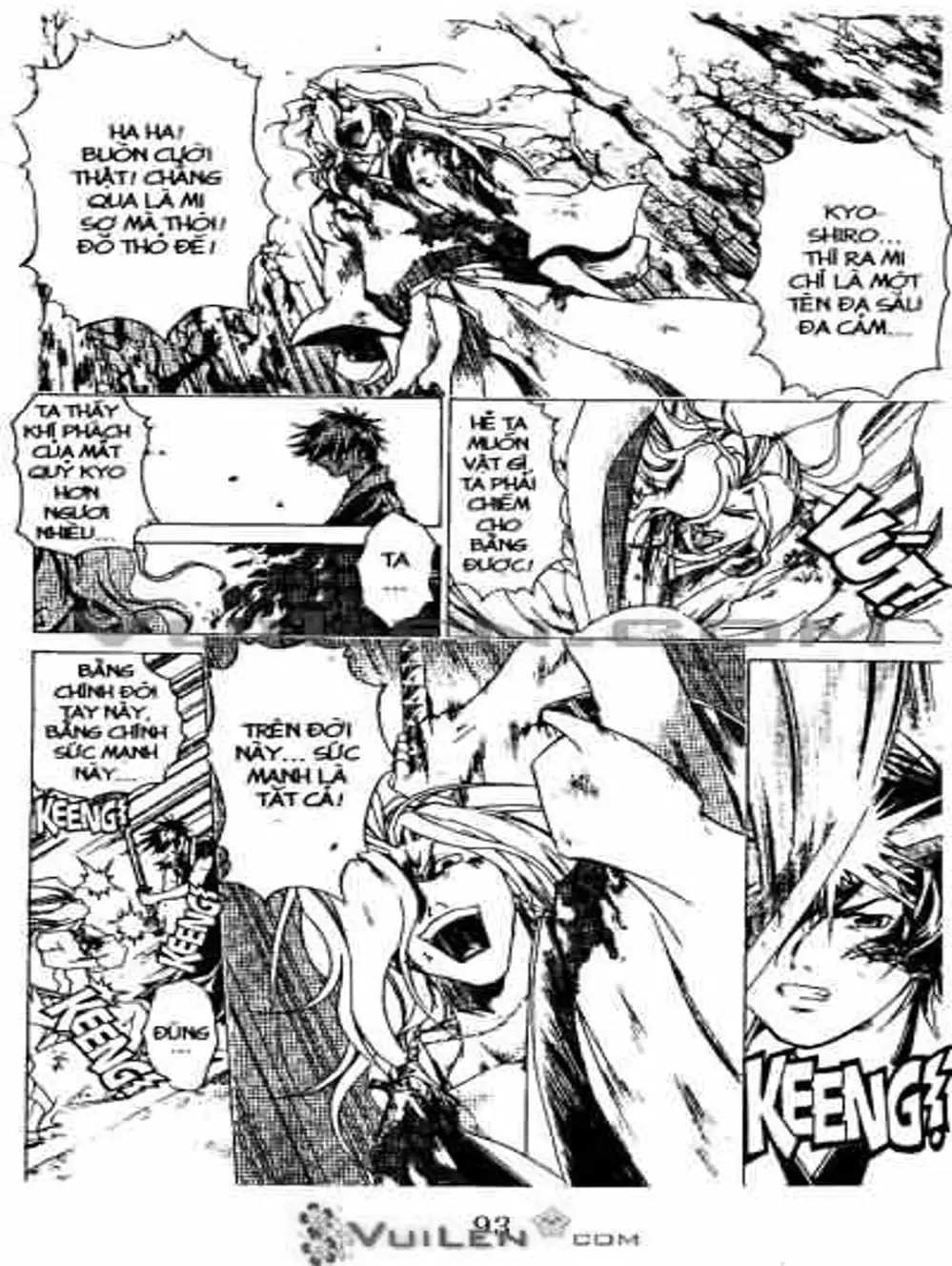 Truyện Tranh Mắt Quỷ Kyo - Samurai Deeper Kyo trang 3